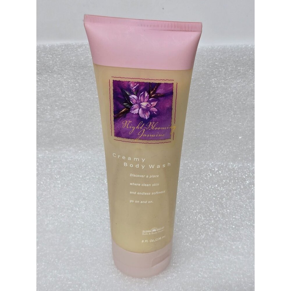 Bath & Body Works Night Blooming Jasmine Creamy Body Wash 8 Fl Oz